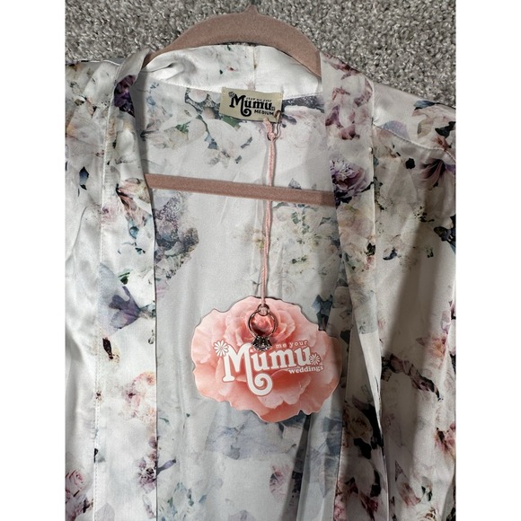 NWT Show Me Your Mumu Wedding Robe Texas Kimono ~ in Bouquet Floral Medium - Picture 2 of 6